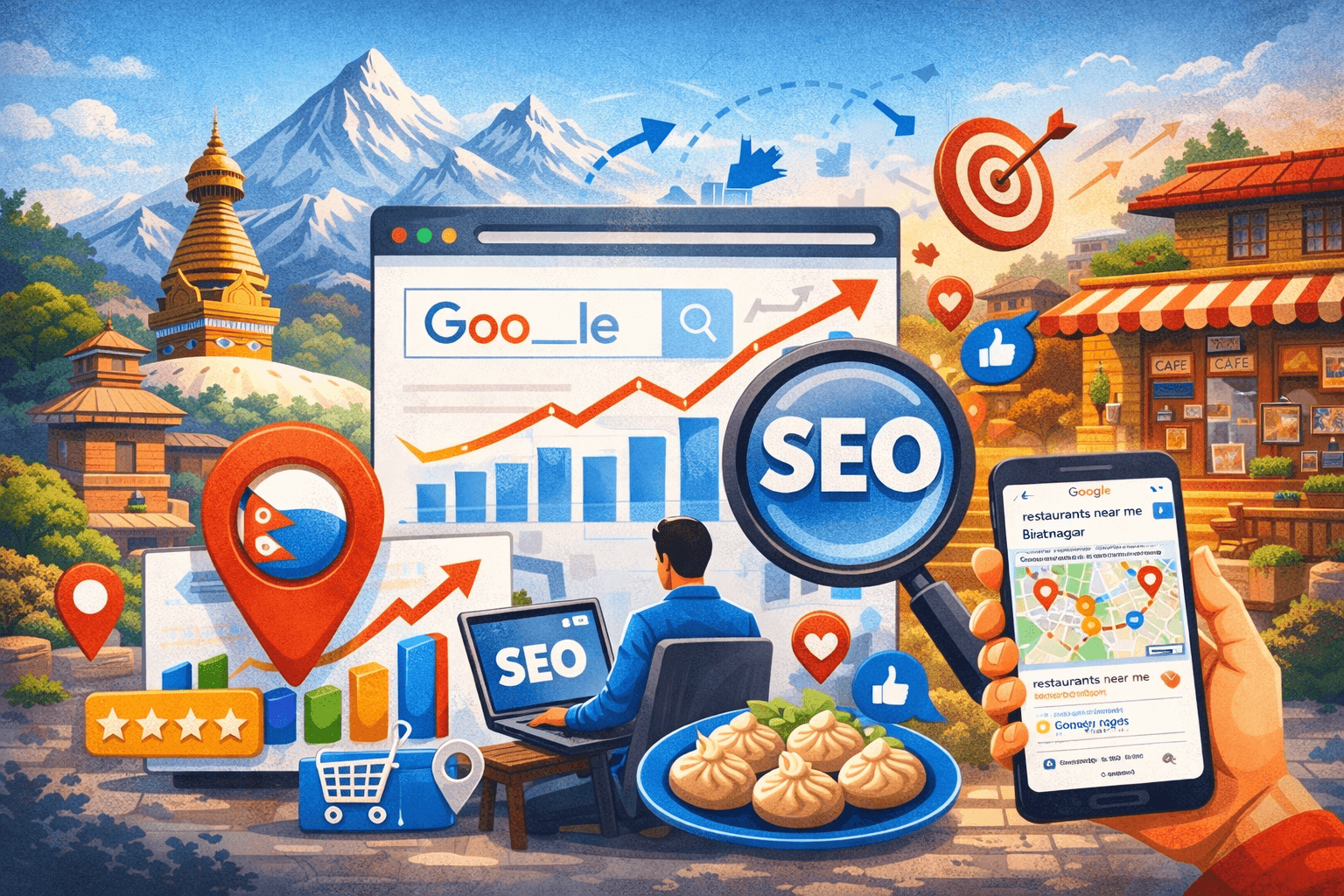 SEO growth in Nepal's digital landscape